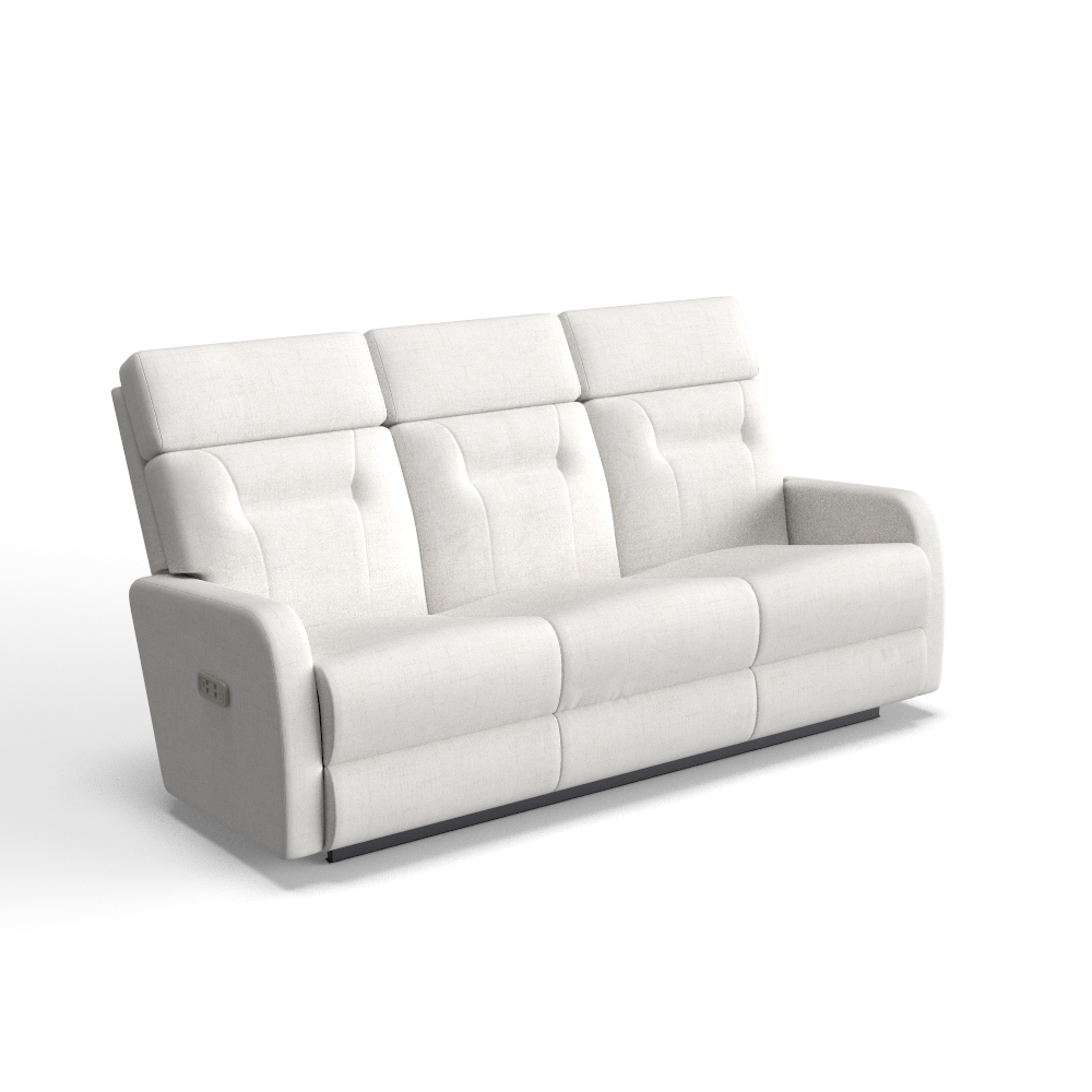 Lennon Power Wall Reclining Sofa w/ Headrest & Lumbar